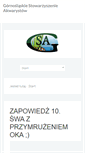 Mobile Screenshot of gsa.org.pl