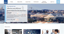 Desktop Screenshot of gsa.gov
