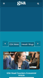 Mobile Screenshot of gsa.uk.com