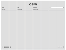 Tablet Screenshot of gsa.ac.uk